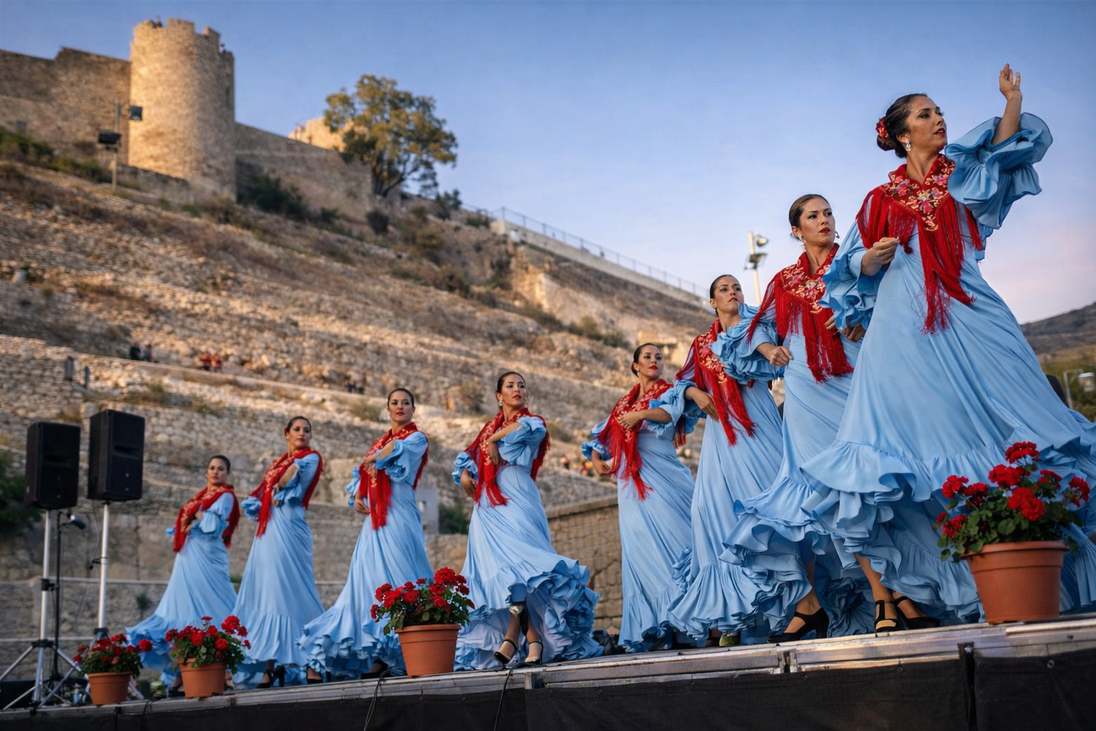 Fiesta de Convivencia en Los Lobos