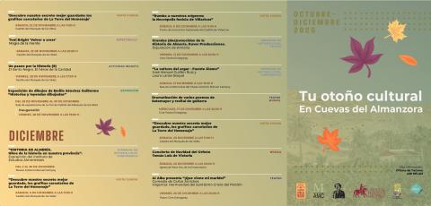 PROGRAMACIÓN CULTURAL OTOÑO 2025