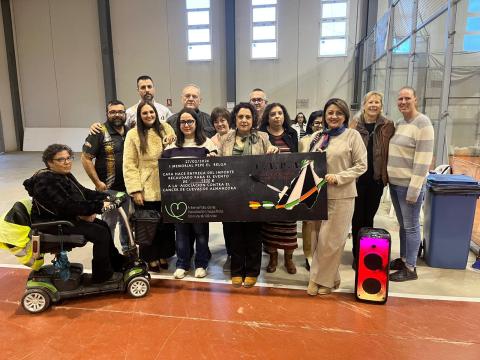 El Club Almeriense Punta de Acero rinde un emotivo y solidario homenaje a “Pepe el Belga” en Guazamara